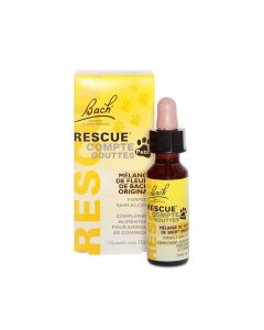 Rescue Pets Mélange fleurs de Bach 10ml - La Compagnie des Animaux