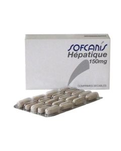 Sofcanis Hépatique 150 mg chien et chat 60 cps - La Compagnie des Animaux