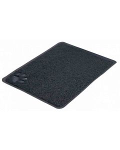 Trixie Tapis PVC anthracite pour bac à litière 37 x 45 cm - Dogteur