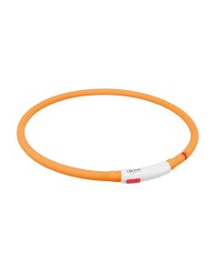 Trixie Anneau Lumineux Flash USB Orange XS-XL