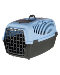 Trixie Box de transport Capri gris foncé / bleu taille 3- La Compagnie des Animaux