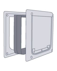 Trixie Tunnel pour chatière 2 positions XS-S blanc