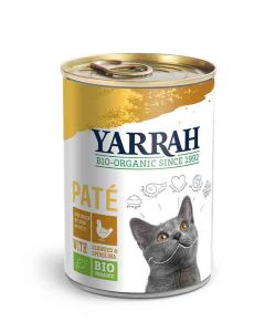 Yarrah Bio Pâté de poulet à la spiruline et aux algues marines- La Compagnie des Animaux