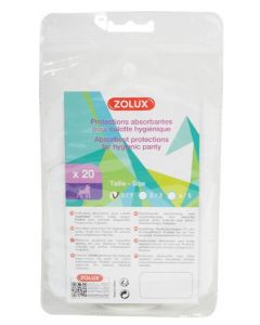 Zolux protections absorbantes pour culotte hygiénique T2-T3 x20