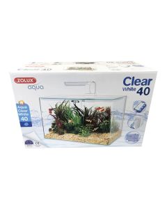 Zolux Aquarium Aqua Clear 40 blanc - La Compagnie des Animaux